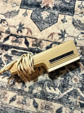 Norelco Shape N Dry 750 Hair Tool Beige vintage 1970’s- 1980’s